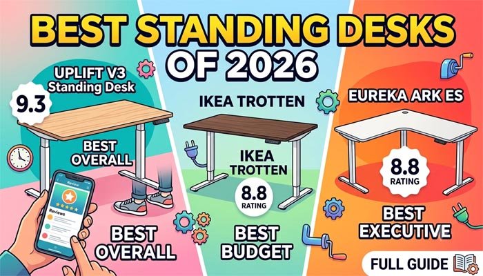 The Best Standing Desks of 2026: Tested, Rated, and Reviewed