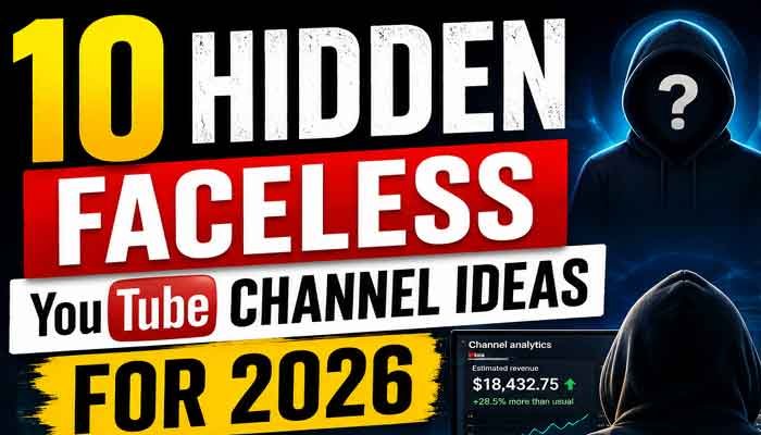 0 faceless YouTube channel ideas for 2026 with high RPM niches