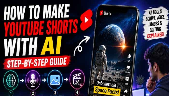 How to Make YouTube Shorts with AI step-by-step guide