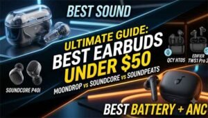 Best Sounding Wireless Earphones Under $50 (2026 Audiophile & Budget Guide)