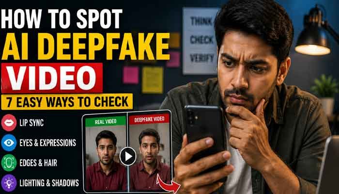How to spot an AI deepfake video using simple visual and verification checks