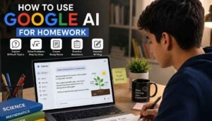 How to use Google AI for homework to solve problems, create study notes and improve learning