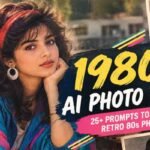 1980s AI photo trend