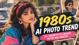 1980s AI photo trend