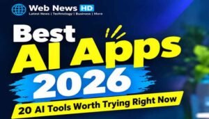 Best AI apps 2026 featuring ChatGPT, Claude, Gemini, Perplexity and other AI tools