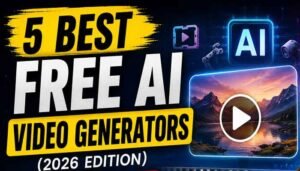 5 best free AI video generators in 2026