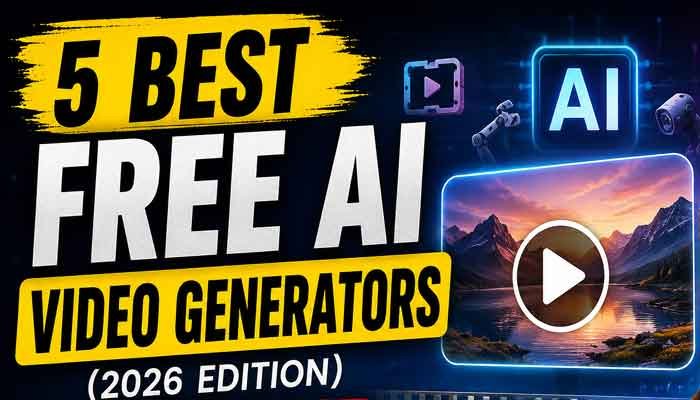 5 best free AI video generators in 2026