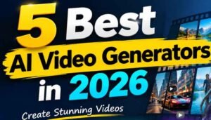 5 Best AI Video Generators in 2026 featuring Veo, Kling AI, Seedance, Runway, and Adobe Firefly