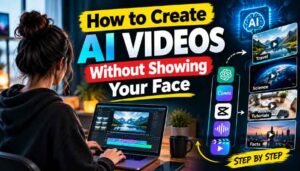 How to create AI videos without showing your face using AI tools