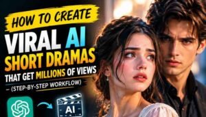 How to create viral AI short dramas using AI video generation tools and a step-by-step workflow