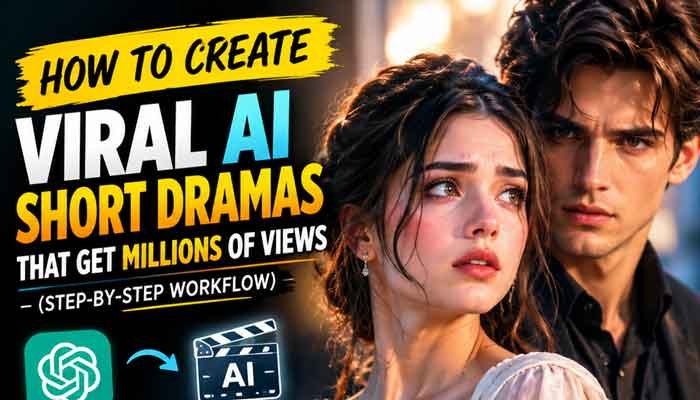 How to create viral AI short dramas using AI video generation tools and a step-by-step workflow